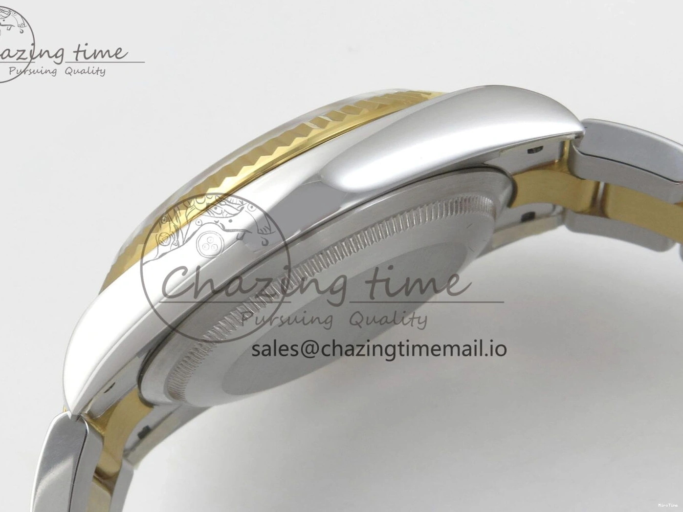 MiroTime 0510 Unisex DateJust 36 SS YG ARF 1:1 Best Edition 904L Steel YG Leaf Dial on Oyster Bracelet SH 92